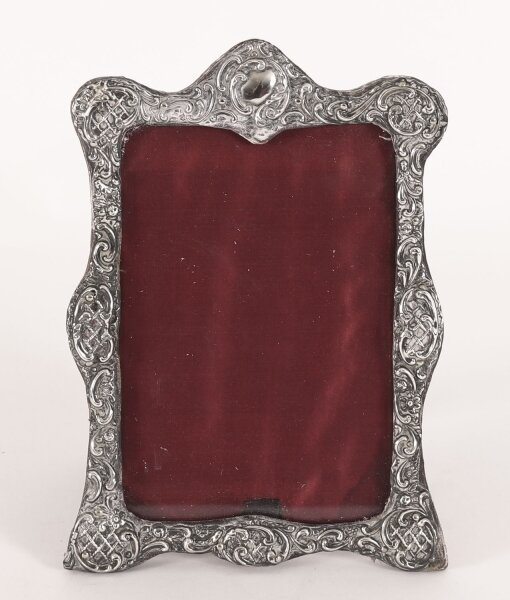 Antique Victorian Sterling Silver Photo Frame Dated 1905  19cm x 13cm | Ref. no. A4621 D | Regent Antiques